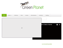 Tablet Screenshot of greenplanet.it
