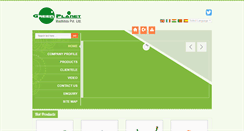 Desktop Screenshot of greenplanet.in