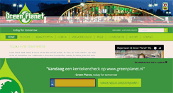 Desktop Screenshot of greenplanet.nl